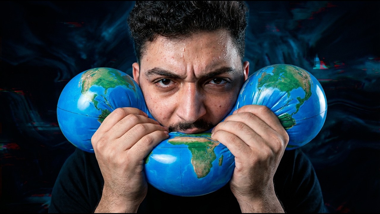 الأرض ممكن تكون مسطحة.