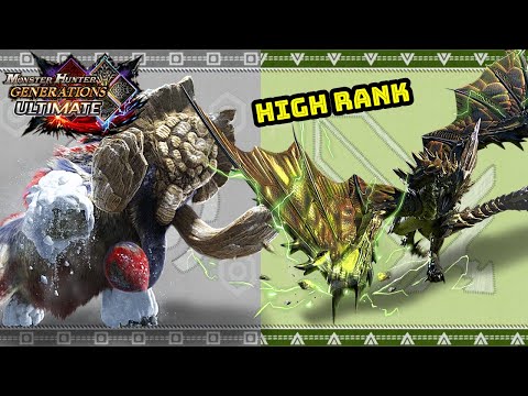 Monster Hunter Generations Ultimate | ASTALOS And GAMMOTH High Rank Solo