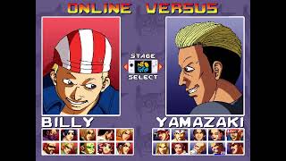 Art Of Fury versus matches, testing Ikemen Go Rollback