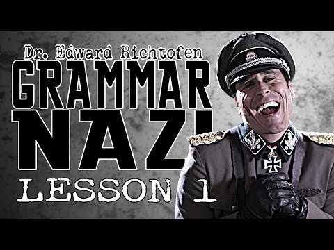 エドワード・リヒトフェン博士 文法ナチス：レッスン1 (Dr. Edward Richtofen, Grammar Nazi: Lesson 1)