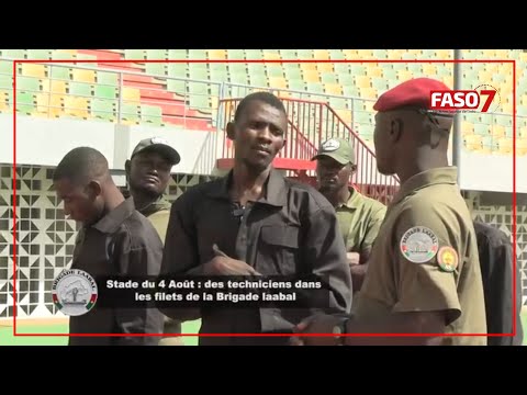 Ouagadougou: Cable thieves caught by the Laabal Brigade at the August 4th Stadium