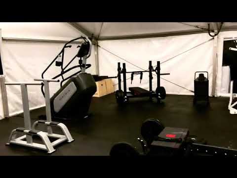 Dwayne Johnson the rock new gym iron paradise