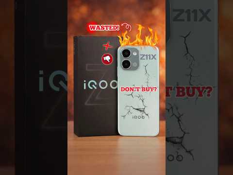 Thumbnail for IQOO Z11X reality 😵 Don't Buy ? | Major problems in iqoo z11x 5g | iqoo z11x 5g review