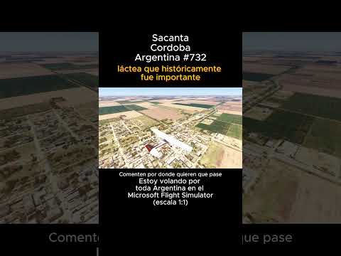 Sacanta, Cordoba desde el Microsoft Flight Simulator #sacanta #cordoba #msfs #joaha45 #argentina
