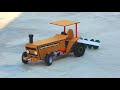 How To Make Tractor Massey Tractor With Cultivator