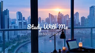 Download lagu 3-Hour Study with Me / Sunrise amidst Clouds 🌆 / Pomodoro 50-10 / Relaxing Lo-Fi / Day 153 mp3