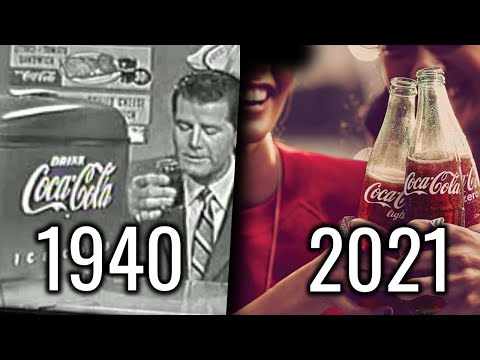 Evolution Of Coca Cola Commercials Through The Years 1940s-2021