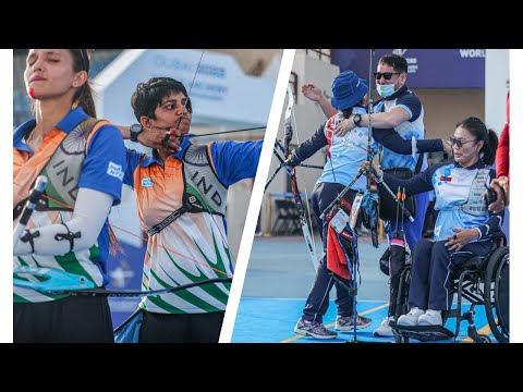 India v Mongolia – recurve women open doubles bronze | Dubai 2022 World Para