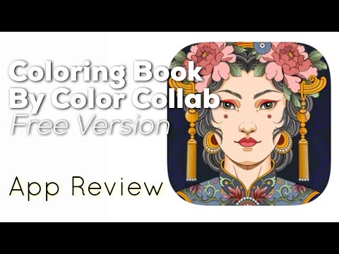 Coloring Book by Color Collab App Review (Free Version)