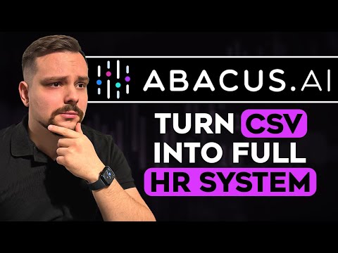 Abacus AI (DeepAgent) Review - 2026 | Turn Any CSV File into a Full HR Management System