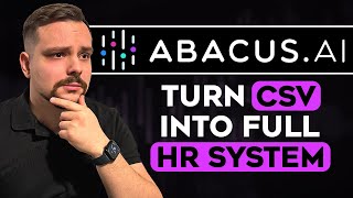 Abacus AI (DeepAgent) Review - 2025 | Turn Any CSV File into a Full HR Management System