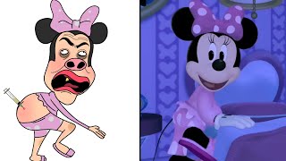 Mickey Mouse Clubhouse - Alarm Clocked Out Minnie's Bow-Toons Drawing Meme