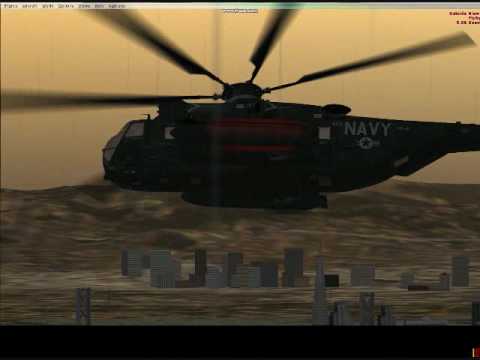 FSX CH-53 Meanest looking machine at any speed
