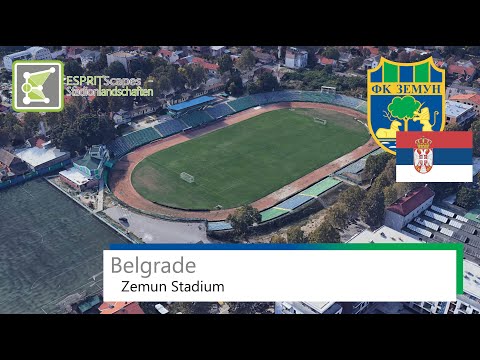 Градски стадион у Земуну / Zemun Stadium | ФК Земун / FK Zemun | 2017 | Google Earth