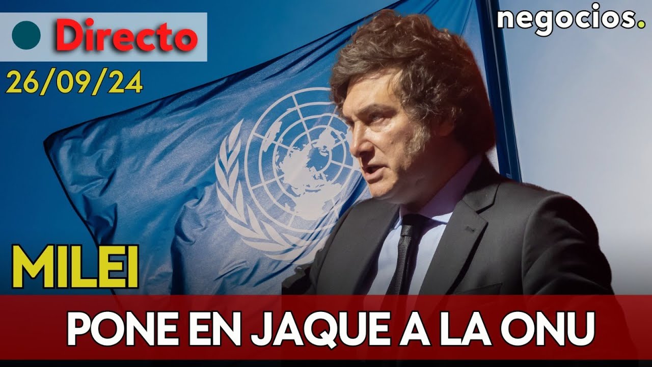 DIRECTO: Milei declara la guerra a la Agenda 2030 y pone en jaque a la ONU