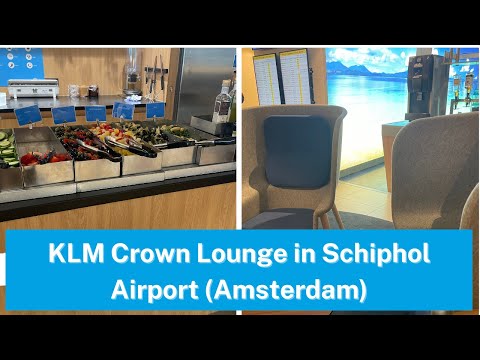 KLM Crown Lounge no Aeroporto Schiphol (Amsterdã)