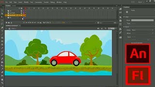Download the video "How to create a simple Car Animation - 2D Animation Tutorial #animation  #tutorial"