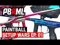 Paintball Setup Wars High End Tournament Guns Episode 1