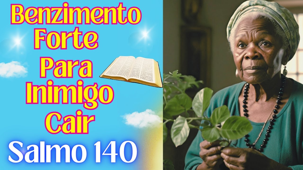 🌿Benzimento Forte para Inimigo Cair 🌟Salmo 140🌟