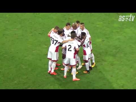 Zostrih zo stretnutia 2.predkola Ligy Majstrov Olimpija Ľubľana - AS Trenčín 3:4 (2:4)