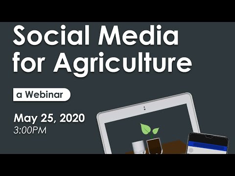 Agriculture 20-20: Social Media for Agriculture