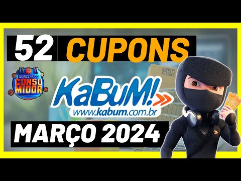 ✅[NOVO] Cupom KABUM MARÇO 2024 | Cupom de Desconto Kabum Verificados Válido Hoje