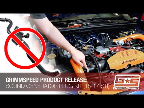 NEW PRODUCT: GrimmSpeed Sound Generator Plug Kit Overview/Install for 15 -17 Subaru STI