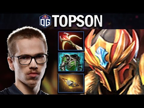 OG.TOPSON TRYING DRAGON KNIGHT - DOTA 2 7.23F GAMEPLAY