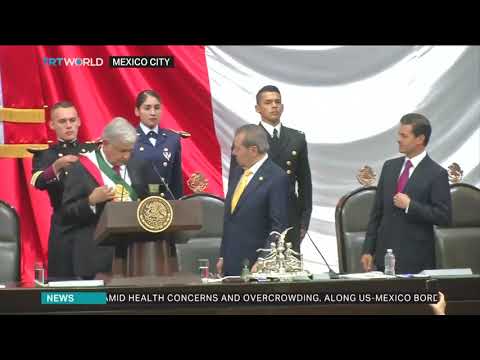 Lopez Obrador swears in as Mexico's president