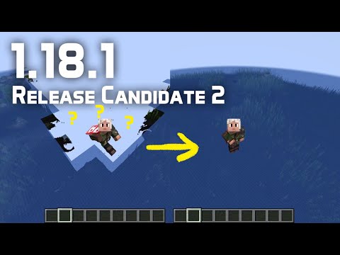 What's New in Minecraft 1.18.1 Release Candidate 2? Chunk Rendering Fix!