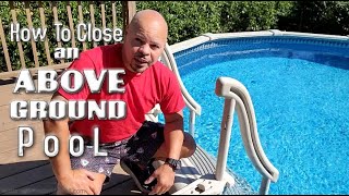How To Close an Above Ground Pool with Sand Filter