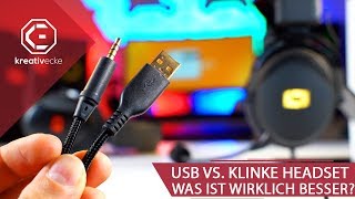 USB vs. Klinke - Was ist besser für Gaming Headsets? | Lioncast LX55 VS. LX55 USB VS. LX60