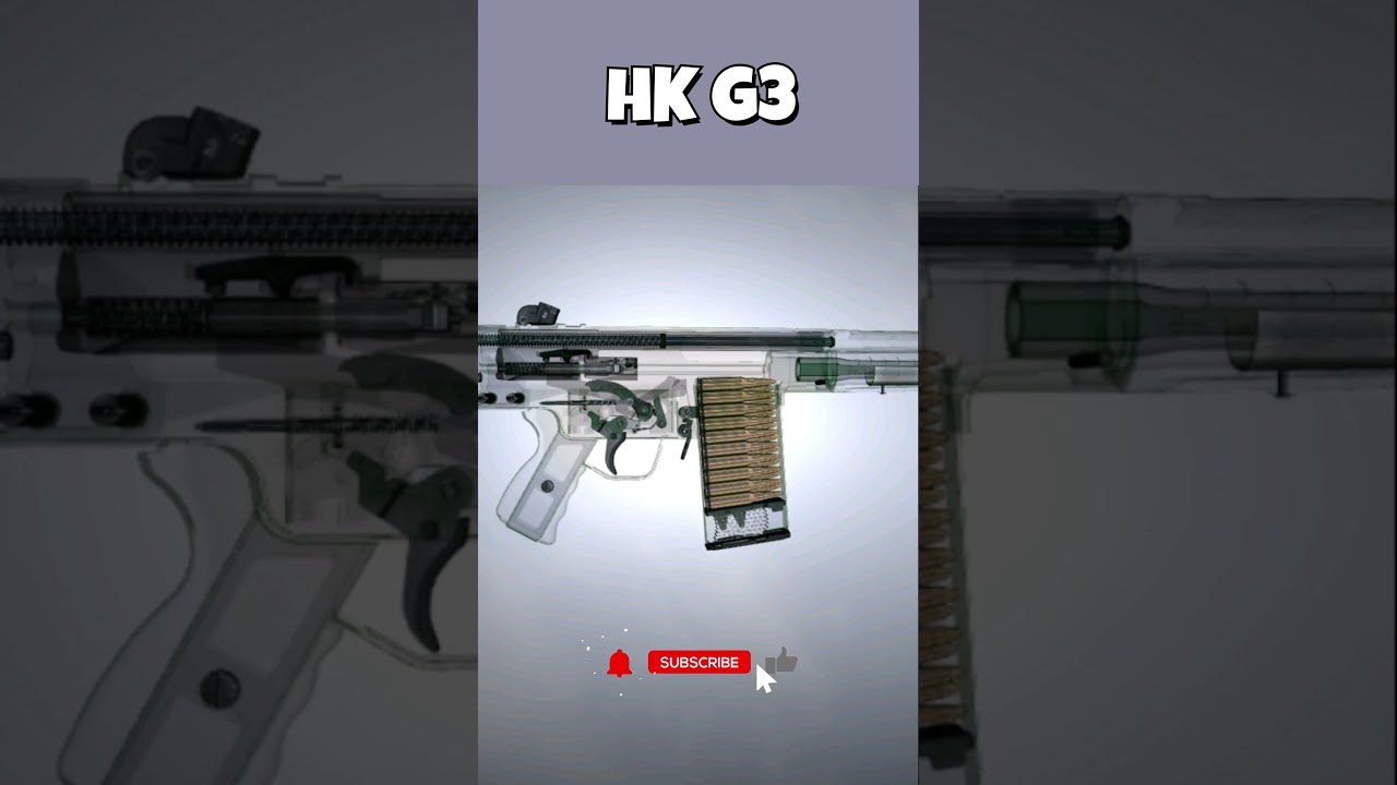 How Does the HK G3 Work? | 3D Gun Mechanism Animation