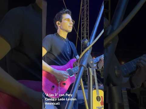 A las 3 con Paty Cantú y León Leiden  #myprs #prsguitars #prspulseartist #patycantu #riffhero #funk