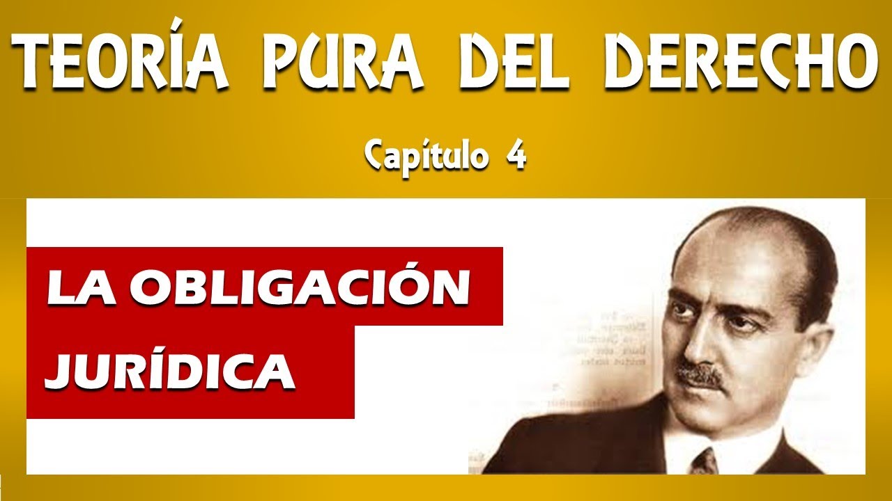 LA TEORÍA PURA DEL DERECHO. Capítulo 4: La Obligación Jurídica - HANS KELSEN - Clase Magistral