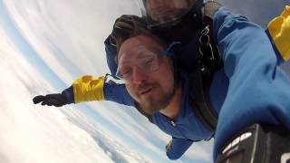 preview picture of video 'Tandemsprung von Gustavo bei skydive nuggets in Leutkirch'