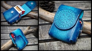 How To Make Cigarette Case |  DIY Leather Case | PDF Leather Pattern