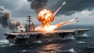 Massive U.S. Warship Spotted Off Aceh Headed to Middle East at Full Speed!