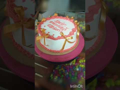 easy Ribon cake desighn