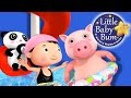 Swimming Song Nursery Rhymes For Babies By LittleBabyBum ABCs And 123s