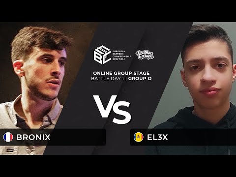 BroniX 🇫🇷 vs. El3x 🇲🇩 // European Beatbox Championship 2022