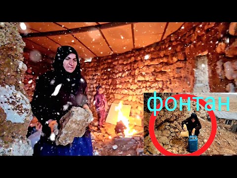 Nomadic life under torrential rain: How was the unfinished house saved?