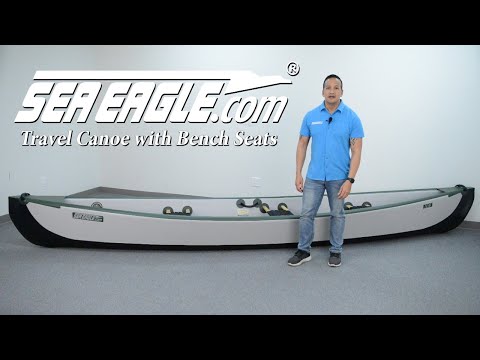 Sea Eagle TravelCanoe TC16 Start Up 2 Person Inflatable Canoe Package video poster