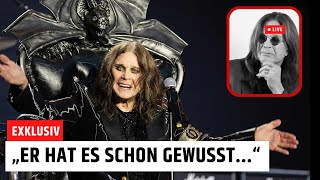 Black Sabbath: Ozzys Abschiedskonzert als Vorahnung seines Todes