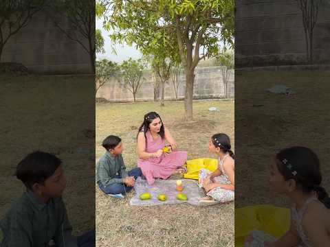 केरी तोड़ के आया मजा🥭😋 #youtubeshorts #shorts #mango #summerofgoals @Kajalsoni_vlogs ￼