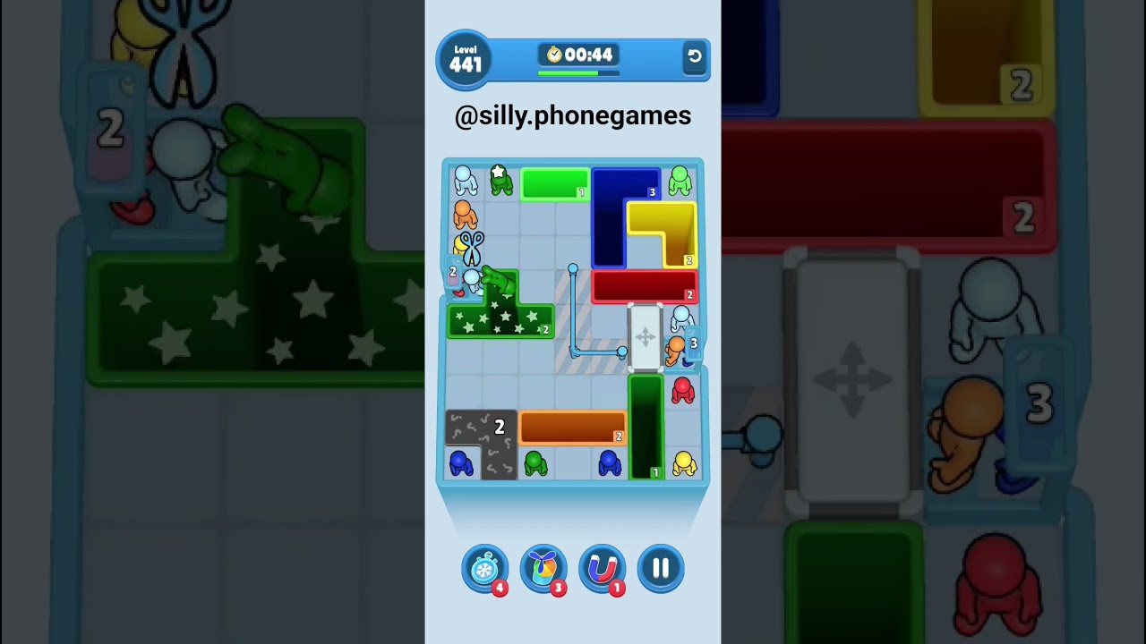 Drop Away Level 441 Walkthrough Solution