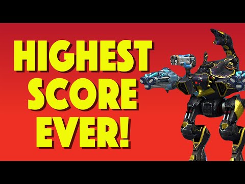 War Robots - HIGHEST SCORE EVER! Scorpion & Ming = INSANE DAMAGE!