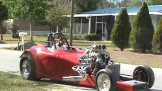 32 Bantam Altered with SBC Alcohol Injected 8-71 Supercharger