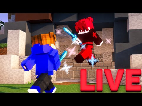 🔴 Minecraft PVP LIVE With Viewers!!🔴