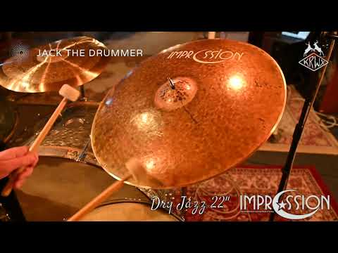 Impression Dry Jazz ride 22", 2050 gr